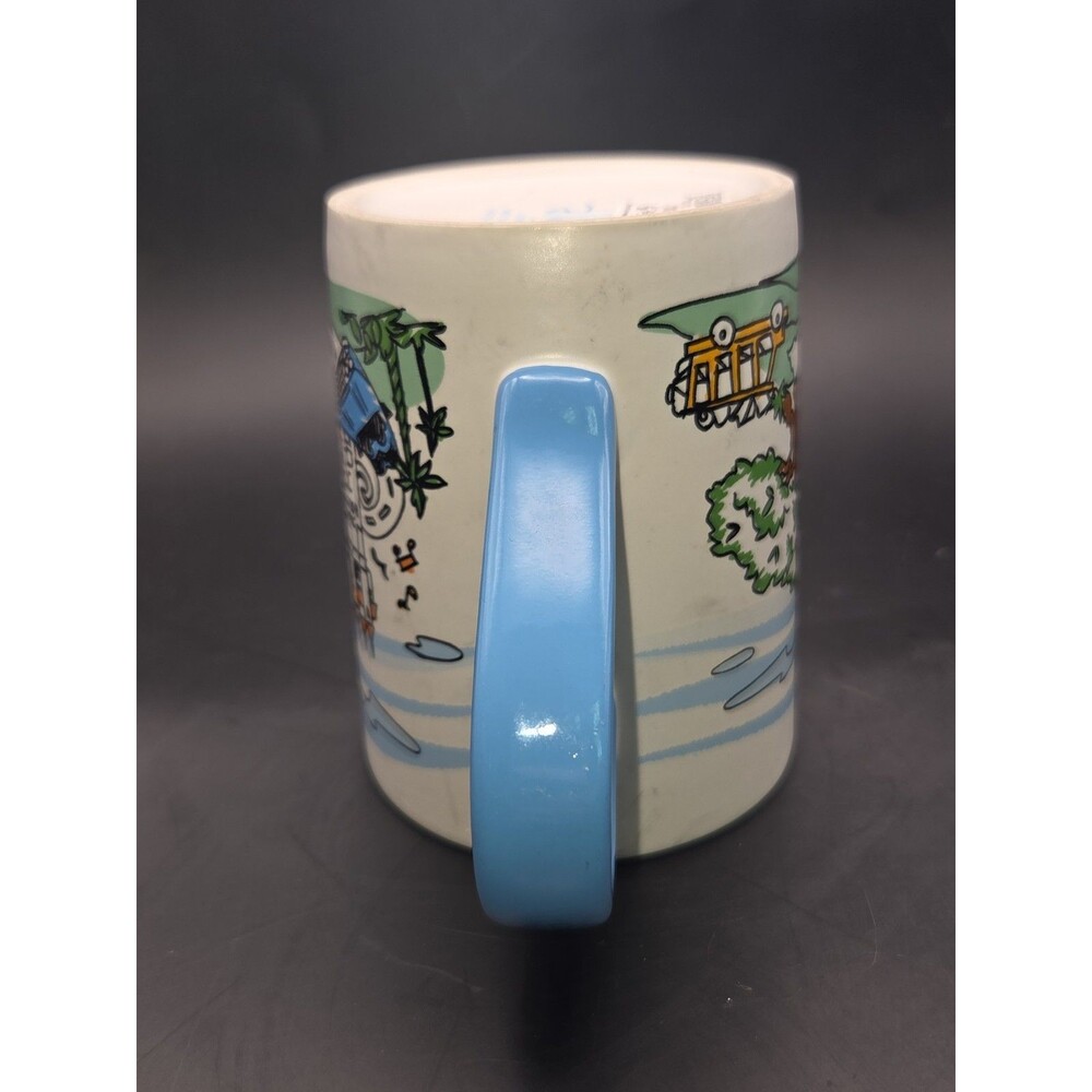 Walt Disney World FOUR PARKS CERAMIC MUG Cup Magic Kingdom EPCOT Hollywood - Picture 15 of 15
